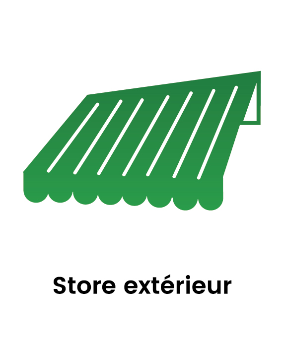 Stores extérieurs